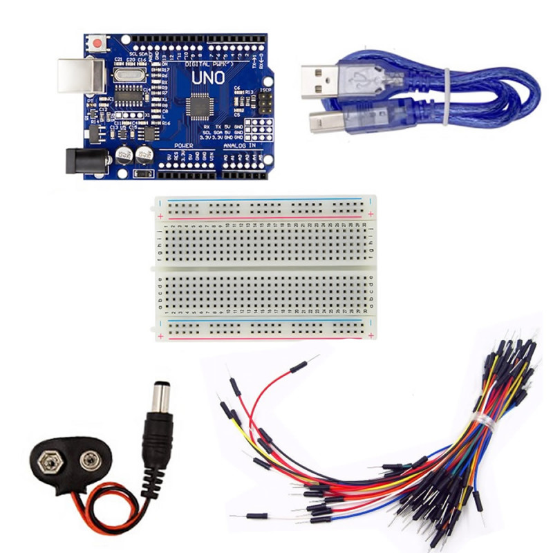 Arduino Uno R3 Starter Kit 70 Pieces