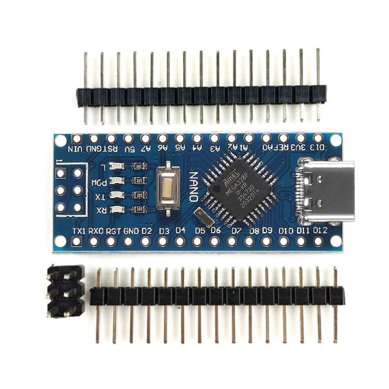 Arduino Nano 3.0 Type C Solderless