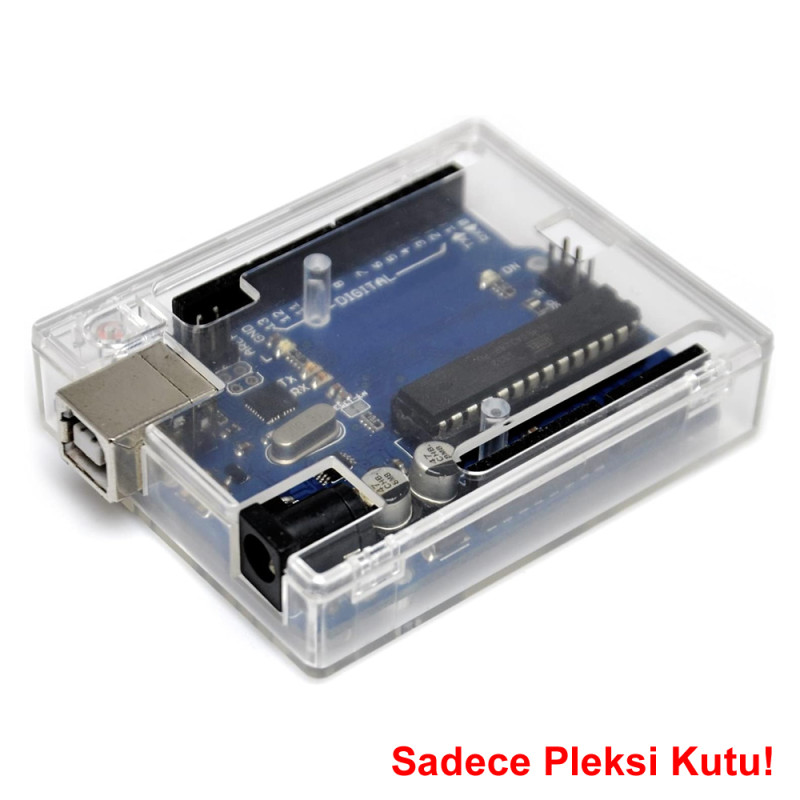 Arduino UNO R3 Plastic Plexi Case