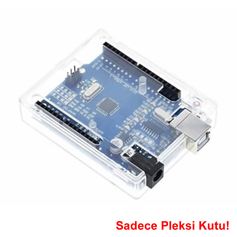 Arduino UNO R3 Plastic Plexi Case