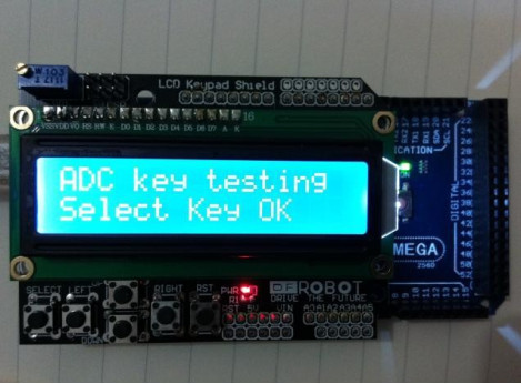 Arduino LCD Keypad Shield