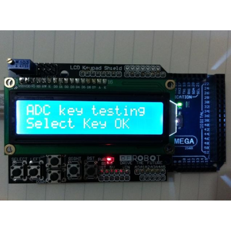 Arduino LCD Keypad Shield