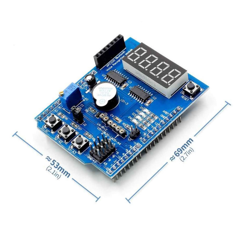 Multifunction Arduino Shield