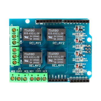 4 Channel Relay Shield