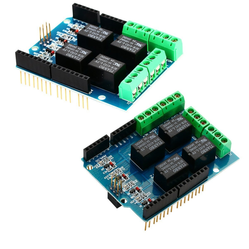 4 Channel Relay Shield