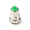 12mm Metal Button with 2 Keys