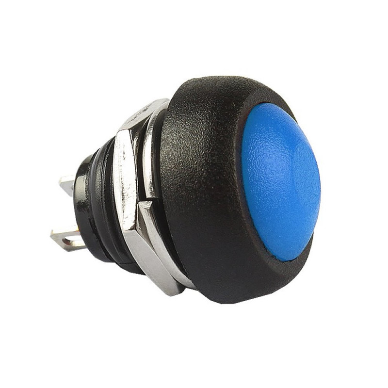 12mm PBS-33B Push Button Blue