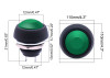 12mm PBS-33B Push Button Green