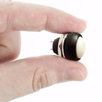 12mm PBS-33B Push Button White