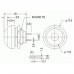 12mm PBS-33B Push Buton Beyaz 12mm PBS-33B Push Buton Beyaz