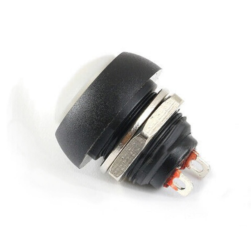 12mm PBS-33B Push Button White