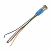 12V 16mm Button Push Type Wired Red