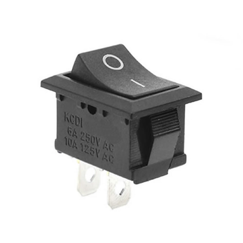 2 Pin Black Switch Kcd1