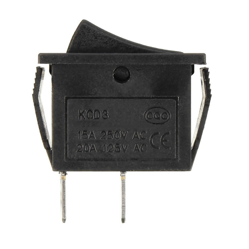 15A 250V 2 Pin Slim Switch KCD3-101