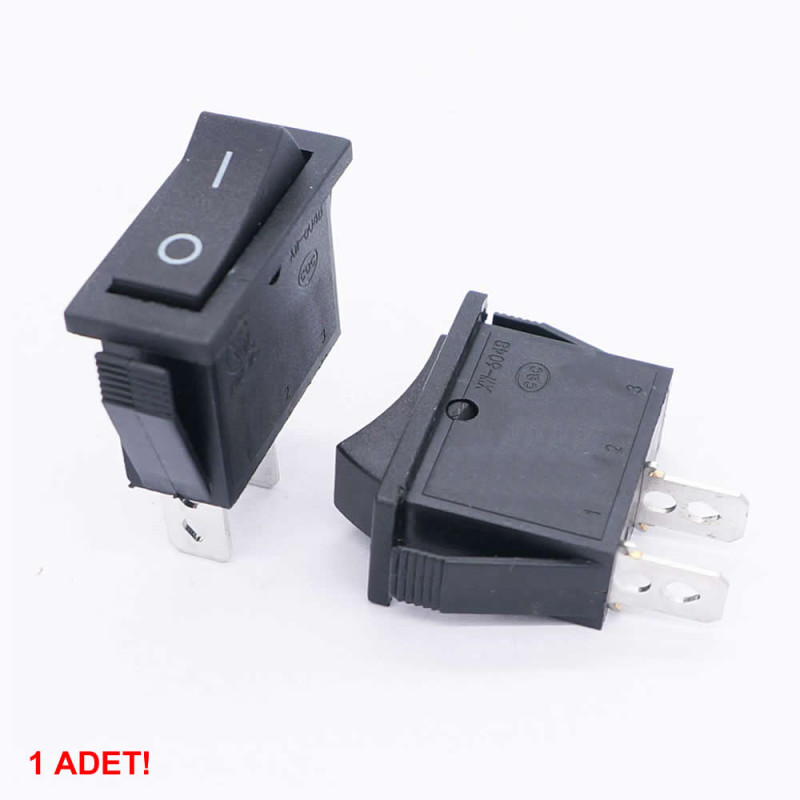 15A 250V 2 Pin Slim Switch KCD3-101