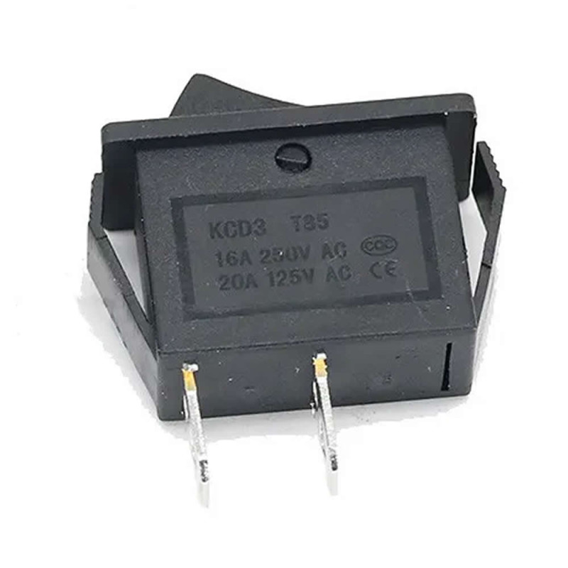 15A 250V 2 Pin Slim Switch KCD3-101