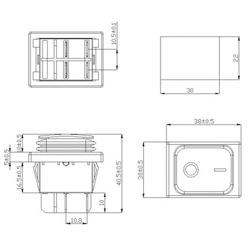 30A 250V Kcd4 Switch