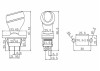 Joystick Kcd4 Switch Push White