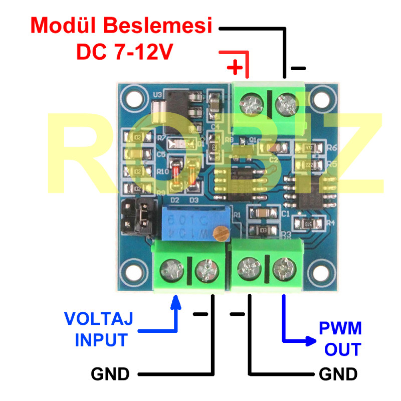 Voltage to Pwm Converter Module