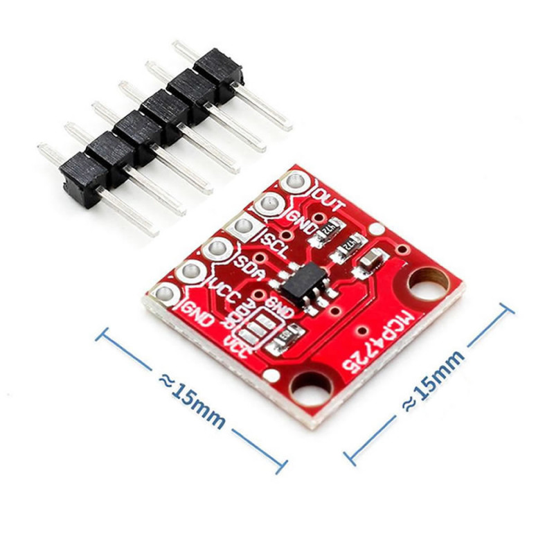 MCP4725 I2C DAC Module