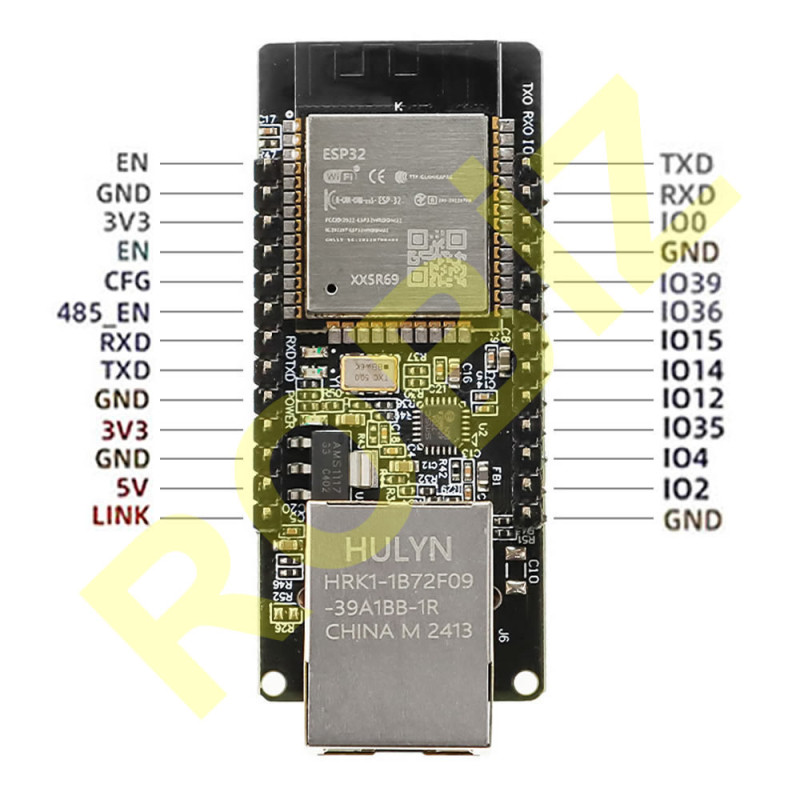 ESP32-ETH01 Ethernet to Wifi / Bluetooth Converter Module