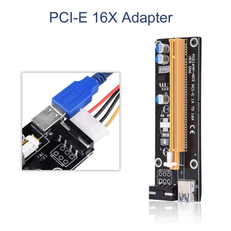 PCI Express to PCIe Adapter Set