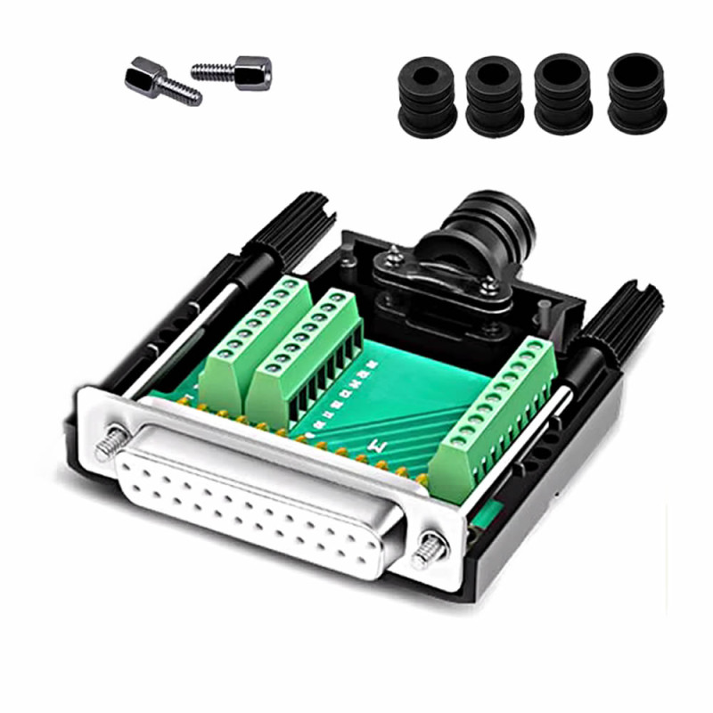 Boxed DB25 to Dip Adapter Female