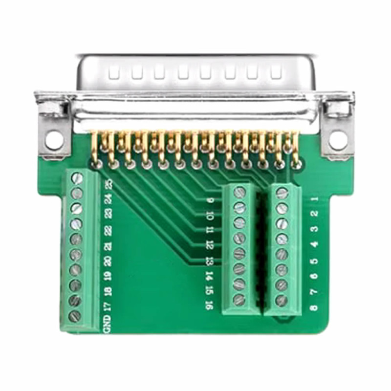 Boxed DB25 to Dip Adapter Male