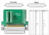 Boxed DB25 to Dip Adapter Male