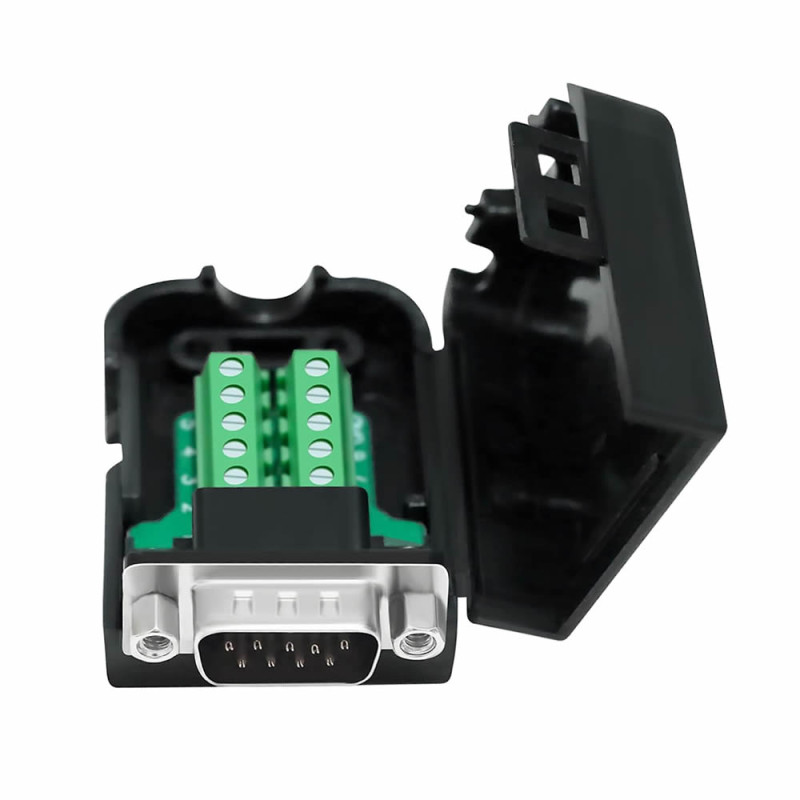 Boxed DB9 to Dip Adapter Male