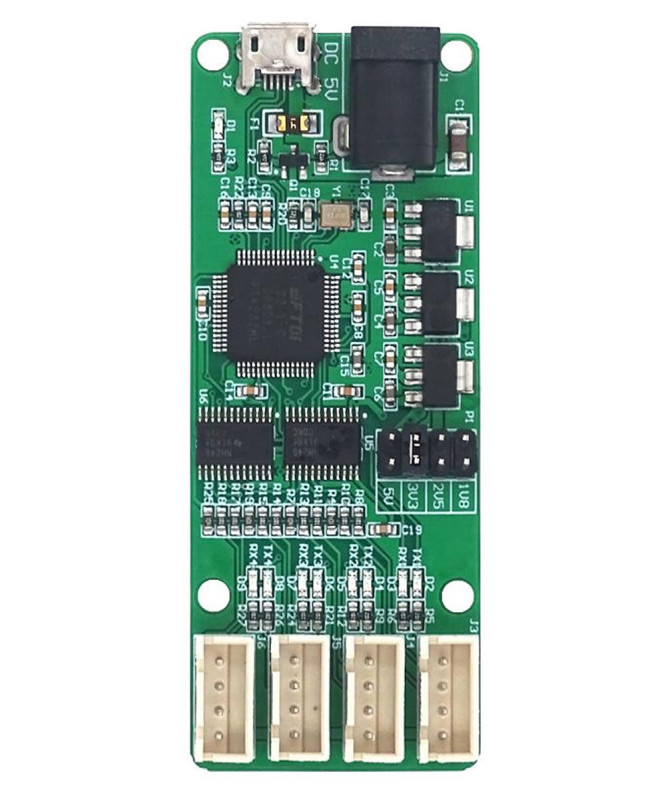 FT4232HL USB to 4 Channel TTL Serial Port Module