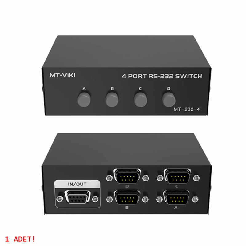 4 Port Rs232 Switch MT-232-4