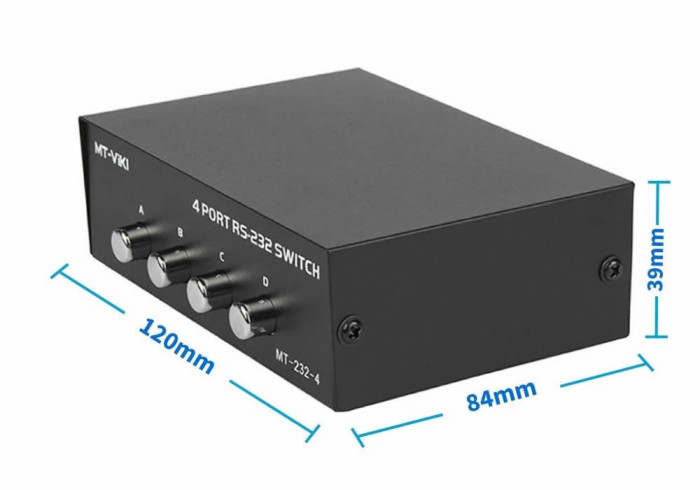 4 Port Rs232 Switch MT-232-4