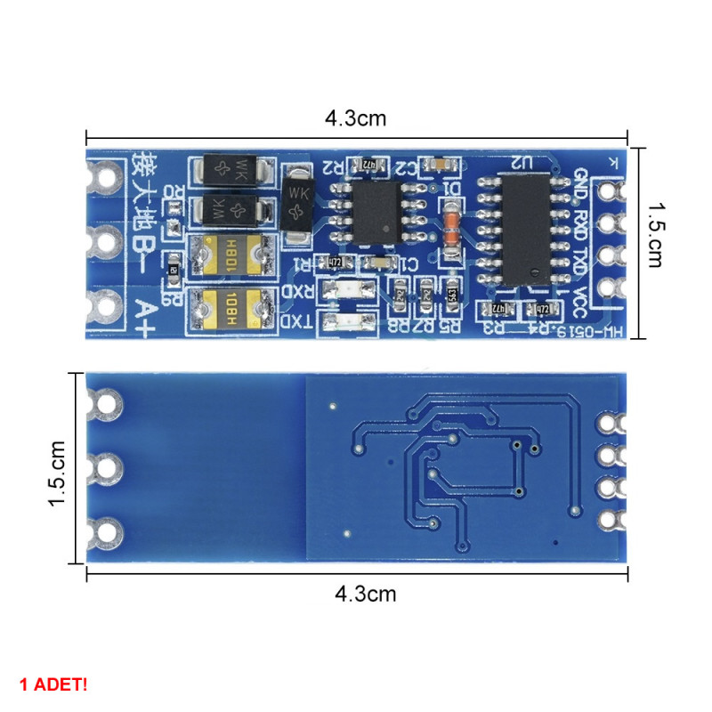 TTL to RS485 Module Automatic Direction Control