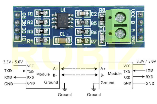 TTL to RS485 Module