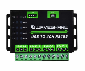 USB to 4 Channel RS485 Converter Waveshare