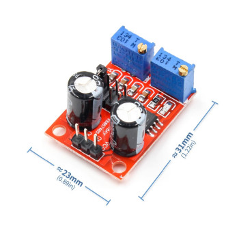 NE555 Square Wave Signal Generator