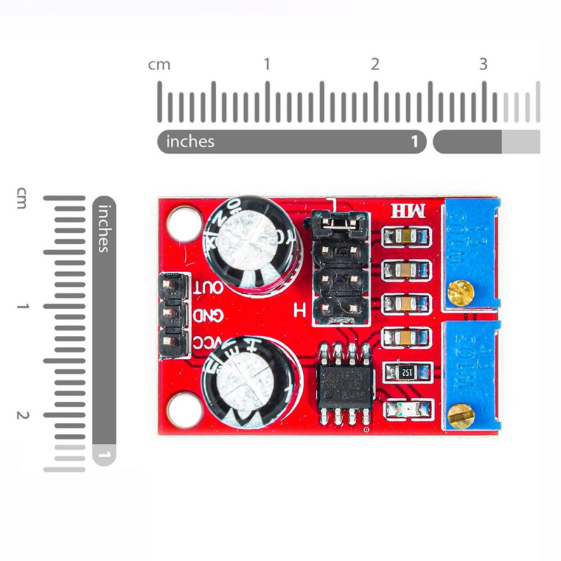 NE555 Square Wave Signal Generator
