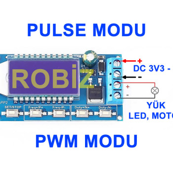1Hz-150KHz ZK-PP2 PWM Sinyal Jeneratörü