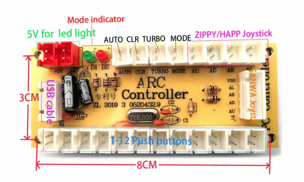 Arcade Control Board