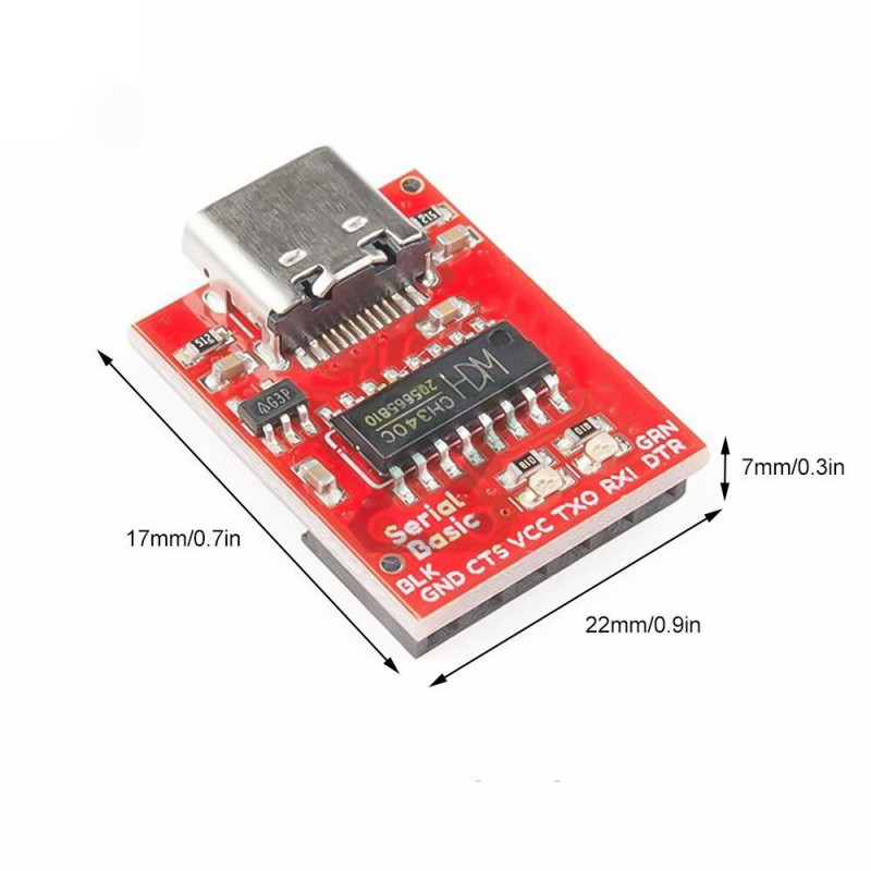 CH340C USB to TTL UART Module