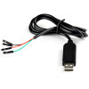Cabled PL2303 USB to TTL UART Module