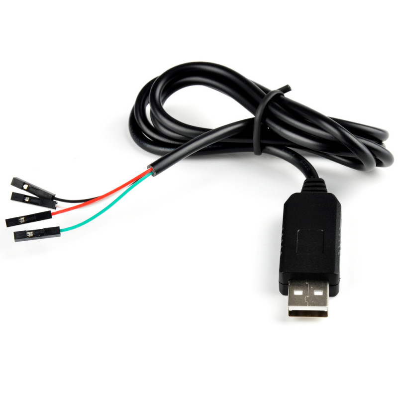 Cabled PL2303 USB to TTL UART Module