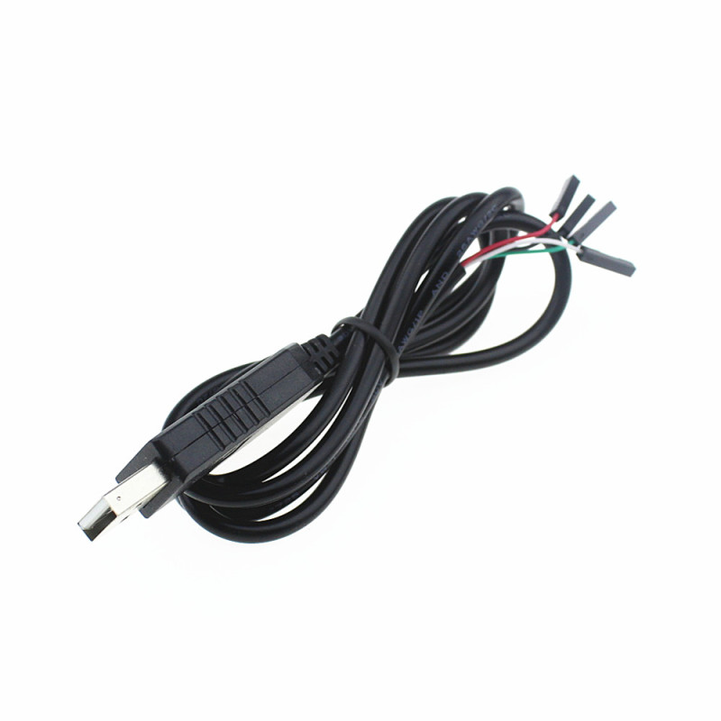 Cabled PL2303 USB to TTL UART Module