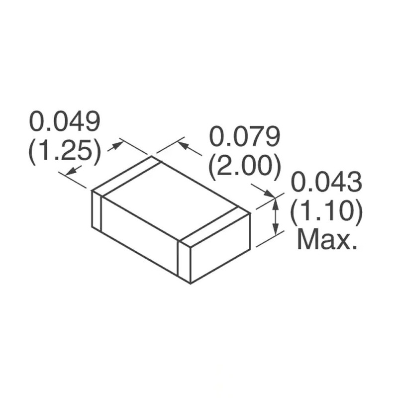 MI0805K601R-10 Ferrite Bead