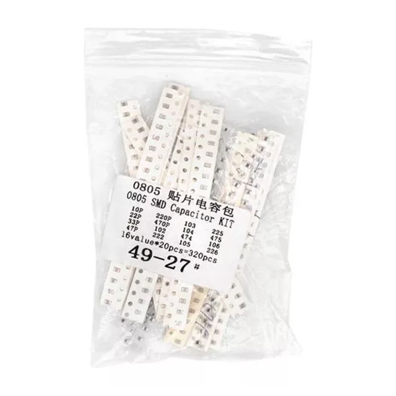 0805 Smd Capacitor Set 16 Types 320 Pieces