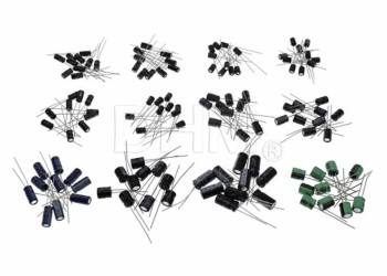 120pcs Capacitor Set Electrolytic