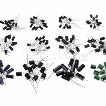 120pcs Capacitor Set Electrolytic