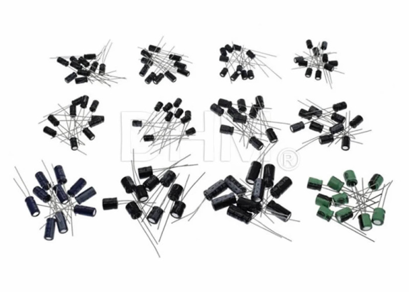 120pcs Capacitor Set Electrolytic