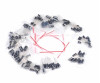 120pcs Capacitor Set Electrolytic